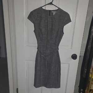 H&M Elegant Gray Mini Dress